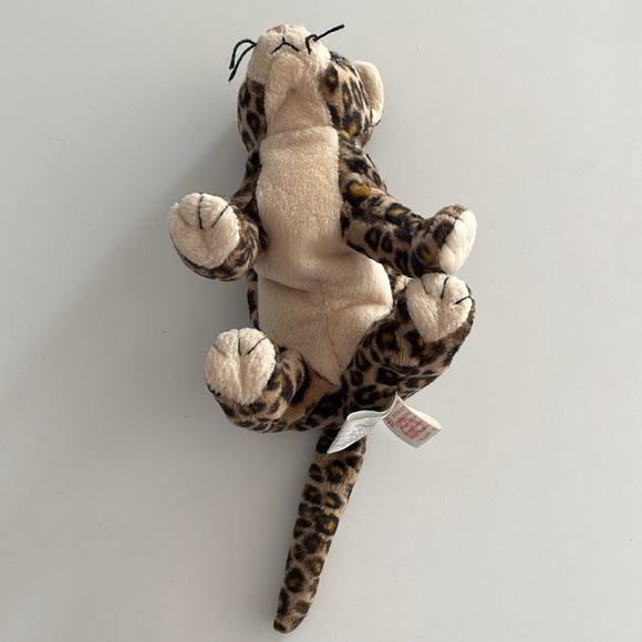 Retired TY SNEAKY the LEOPARD BEANIE BABY 2000 - no tag - Picture 7 of 7